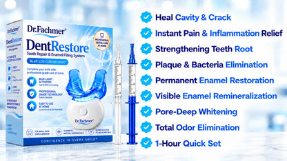 Dr.Fachmer® DentRestore Tooth Repair & Filling System🛑🛑