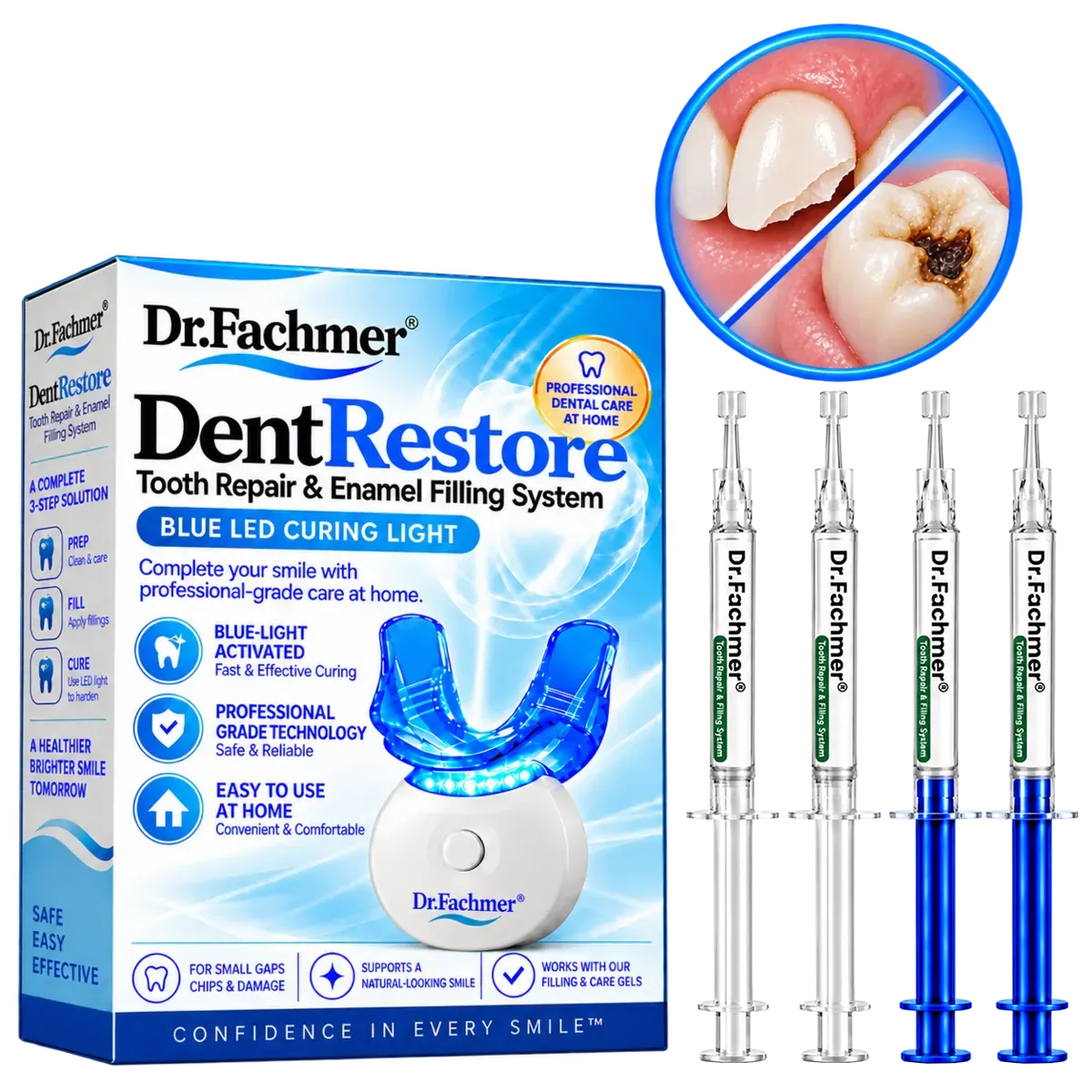 Dr.Fachmer®🦷 DentRestore Tooth Repair & Filling System📍