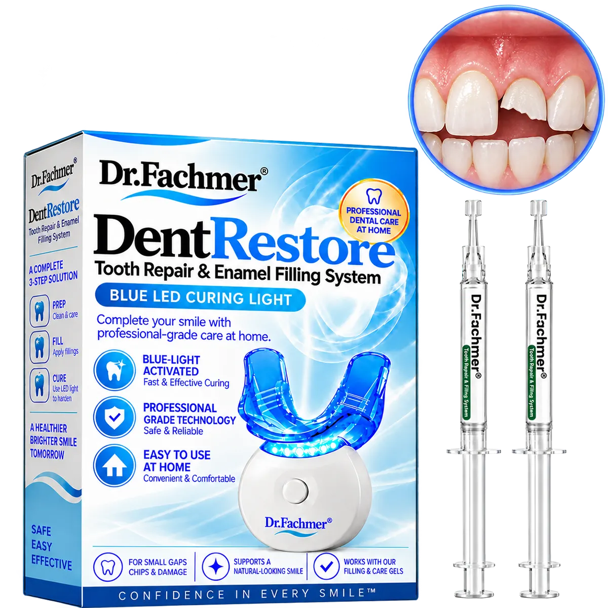 Dr.Fachmer®🦷 DentRestore Tooth Repair & Filling System📍