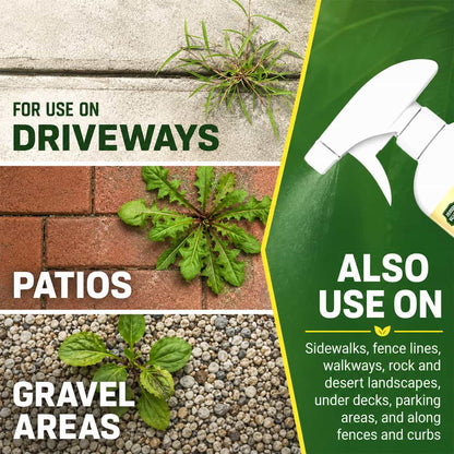 Fast-Acting Natural Weed Killer with Long-Lasting Protection