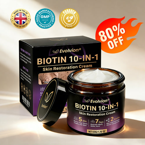 Made and Shipped from UK ✨Evolvion® Biotin 10-in-1 Skin Restoration Cream 🔥🔥