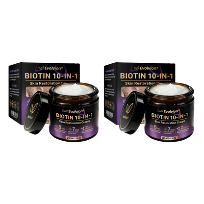 Made and Shipped from UK ✨Evolvion® Biotin 10-in-1 Skin Restoration Cream 🍀