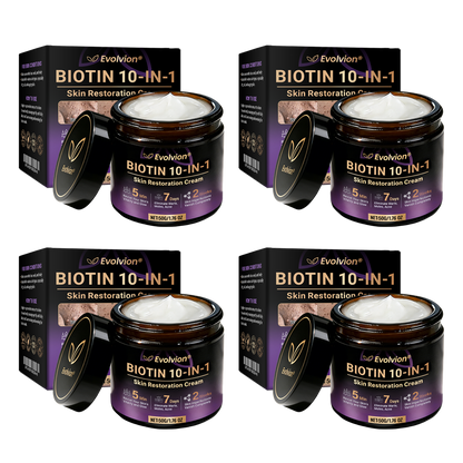 Made and Shipped from UK ✨Evolvion® Biotin 10-in-1 Skin Restoration Cream 🍀