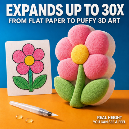 IEY® 3D Puffy Texture Paper-up